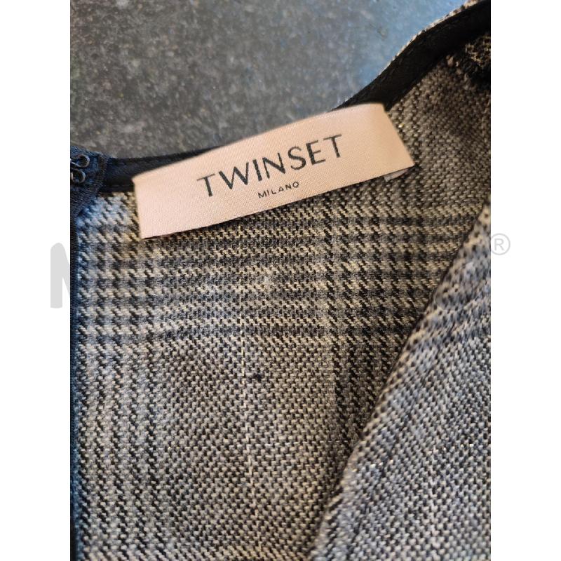 VESTITO DONNA GRIGIO TWINSET  | Mercatino dell'Usato Roma montemario 2
