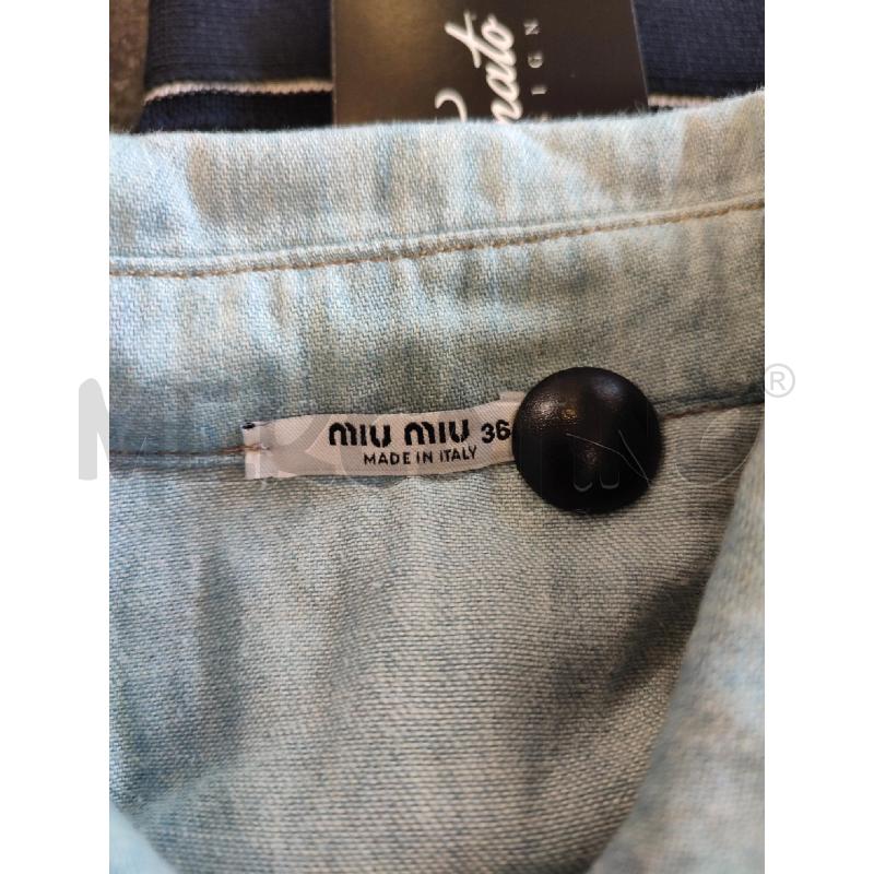 VESTITO DONNA JEANS MIU MIU  | Mercatino dell'Usato Roma montemario 2