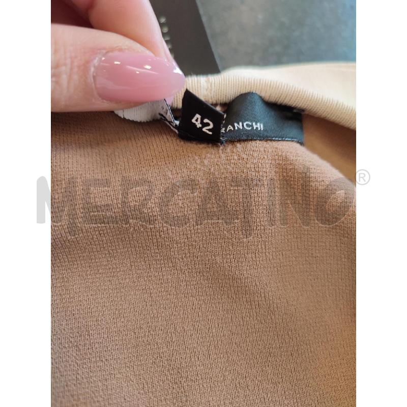 VESTITO DONNA MARRONE ELISABETTA FRANCHI VOLANT  | Mercatino dell'Usato Roma montemario 3