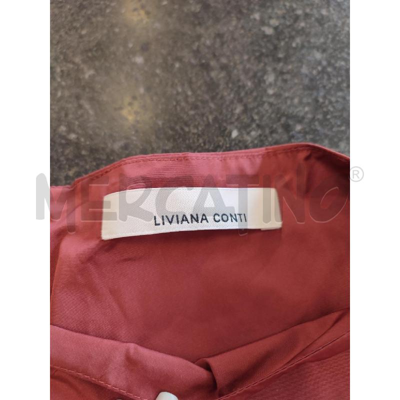 VESTITO DONNA MARRONE LIVIANA CONTI | Mercatino dell'Usato Roma montemario 2