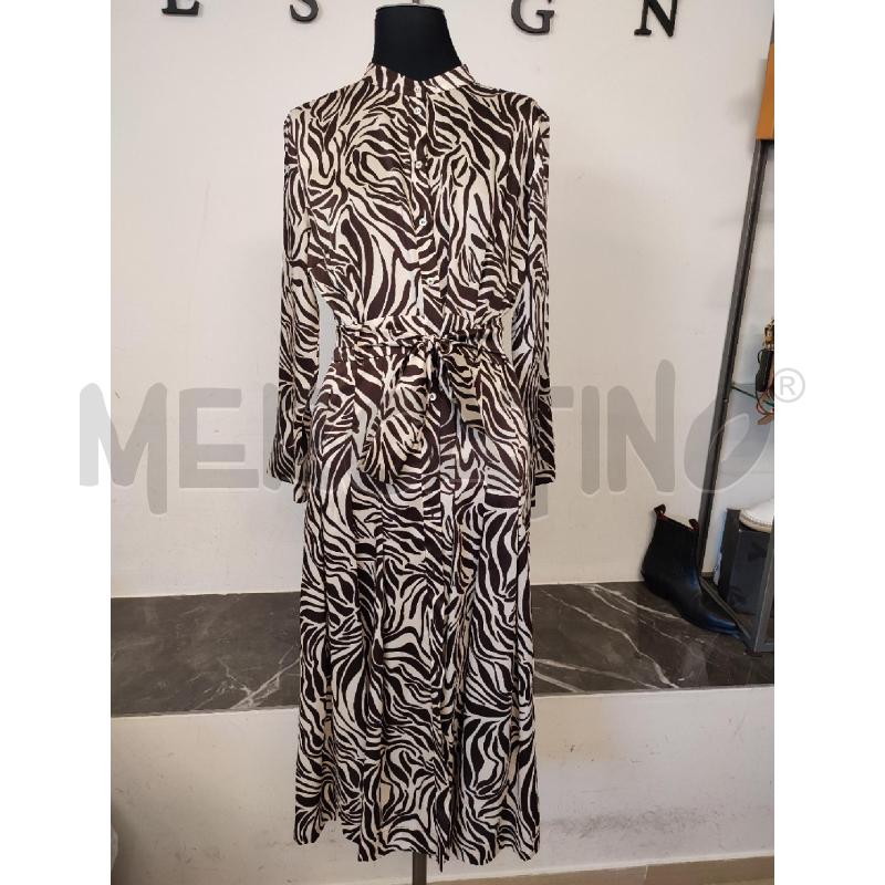 VESTITO DONNA MARRONE MAX MARA LUNGO BEIGE | Mercatino dell'Usato Roma montemario 1