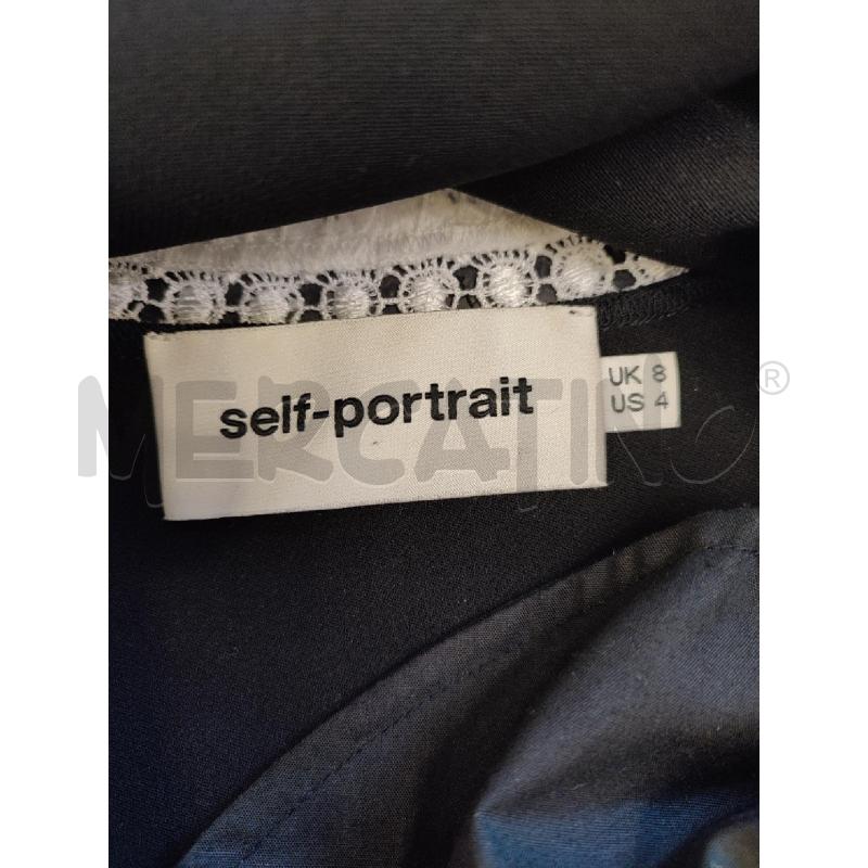 VESTITO DONNA NERO BIANCO SELF PORTRAITE | Mercatino dell'Usato Roma montemario 2