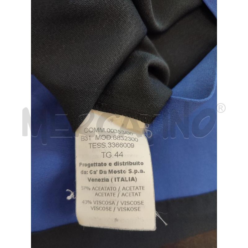 VESTITO DONNA NERO BLU SEVENTY | Mercatino dell'Usato Roma montemario 3