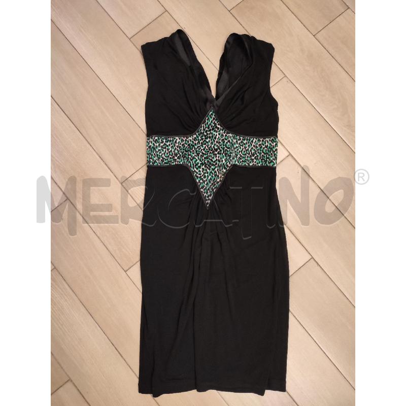 VESTITO DONNA NERO CLASS CAVALLI VERDE | Mercatino dell'Usato Roma montemario 1