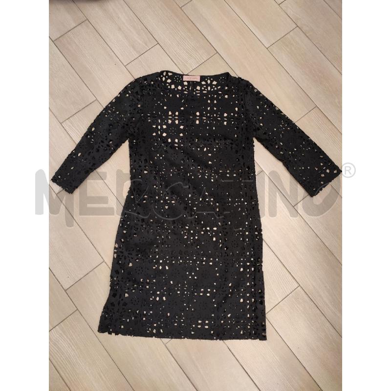 VESTITO DONNA NERO COCCAPANI SOPRA PIZZO | Mercatino dell'Usato Roma montemario 1