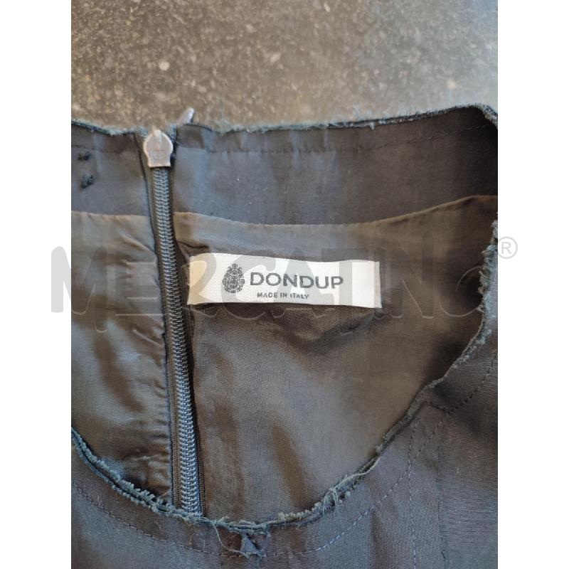 VESTITO DONNA NERO DONDUP | Mercatino dell'Usato Roma montemario 2
