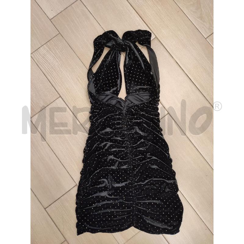 VESTITO DONNA NERO FOR LOVE AND LEMONS PUNTINI ORO | Mercatino dell'Usato Roma montemario 2