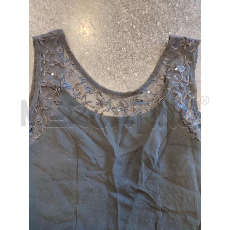 VESTITO DONNA NERO GAI MATTIOLO TULLE | Mercatino dell'Usato Roma montemario 2