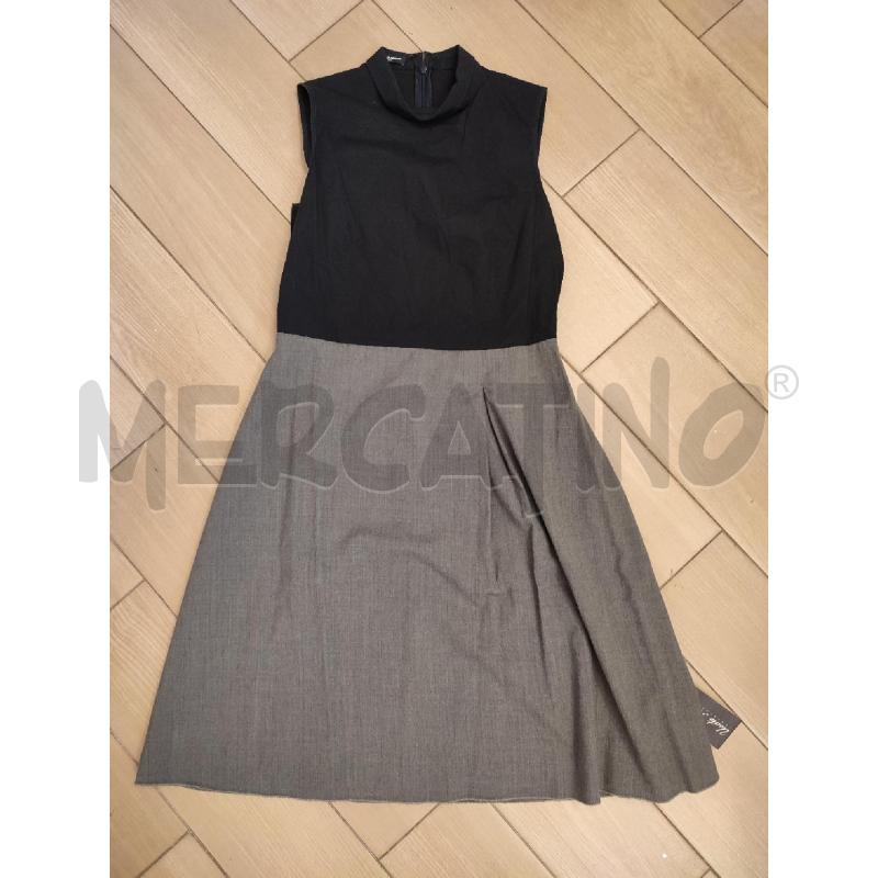 VESTITO DONNA NERO GRIGIO JIL SANDER | Mercatino dell'Usato Roma montemario 1