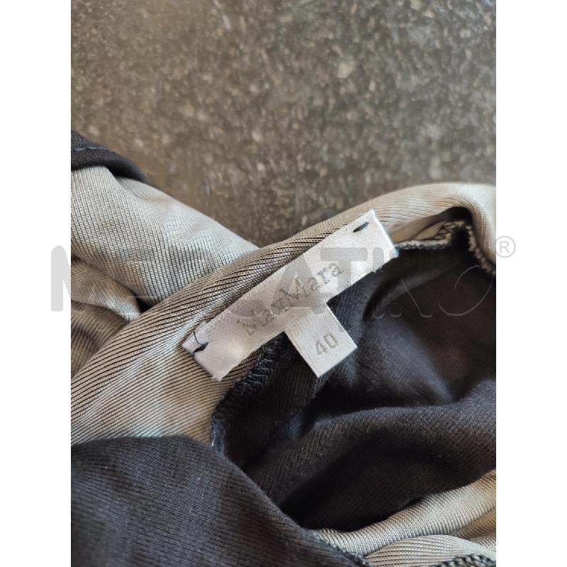 VESTITO DONNA NERO GRIGIO MAX MARA | Mercatino dell'Usato Roma montemario 2