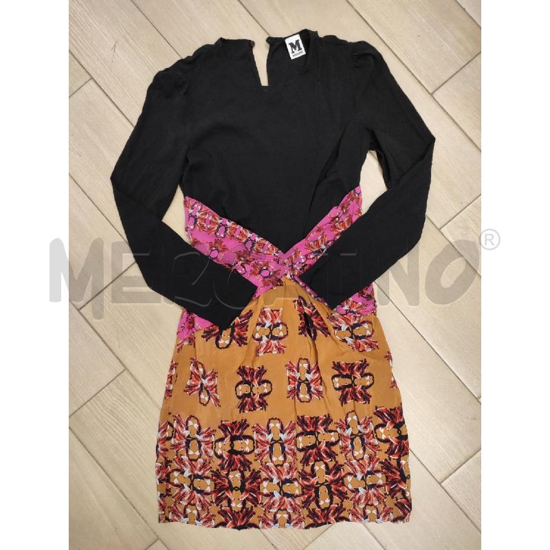 VESTITO DONNA NERO MISSONI VIOLA BEIGE | Mercatino dell'Usato Roma montemario 1