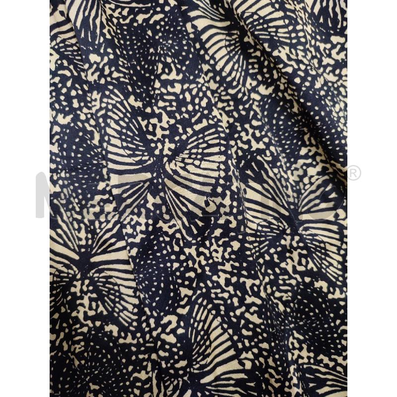 VESTITO DONNA NERO OCRA FEDERICA TOSI SETA FARFALLE | Mercatino dell'Usato Roma montemario 2