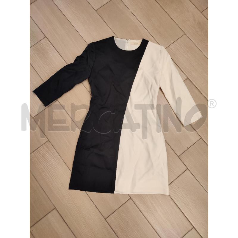 VESTITO DONNA NERO PANNA CELINE  | Mercatino dell'Usato Roma montemario 1