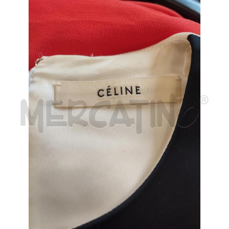VESTITO DONNA NERO PANNA CELINE  | Mercatino dell'Usato Roma montemario 2