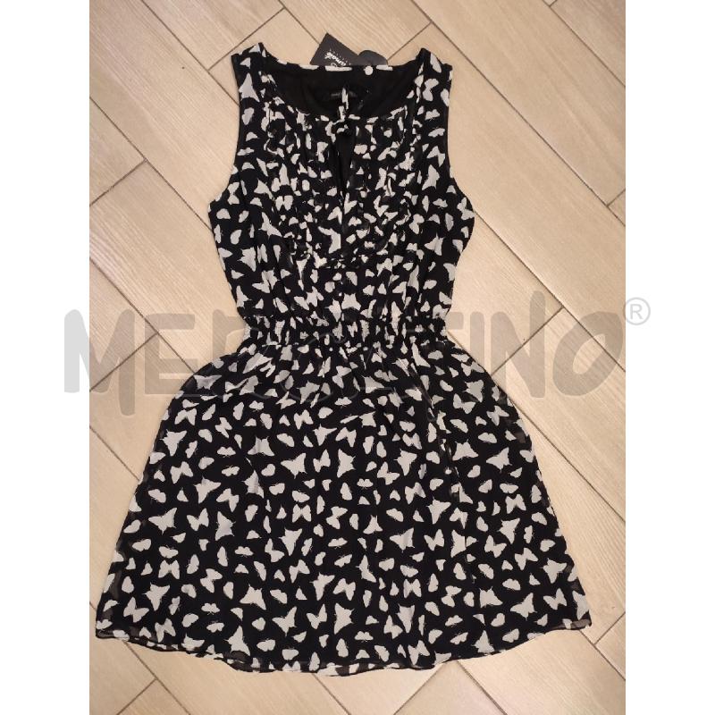VESTITO DONNA NERO PATRIZIA PEPE FARFALLE | Mercatino dell'Usato Roma montemario 1