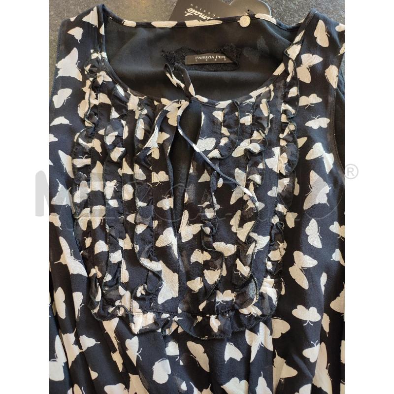 VESTITO DONNA NERO PATRIZIA PEPE FARFALLE | Mercatino dell'Usato Roma montemario 2