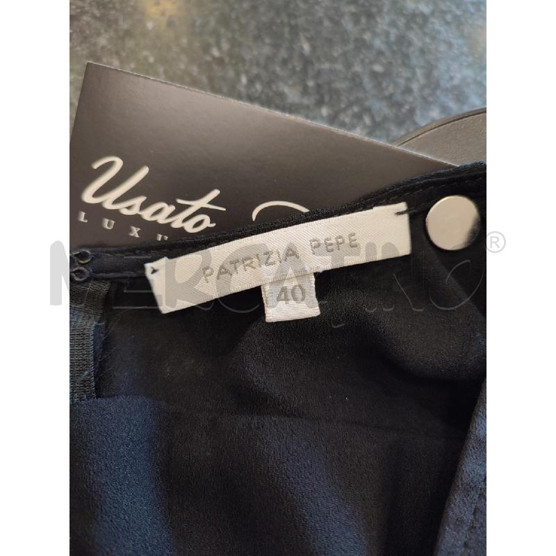 VESTITO DONNA NERO PATRIZIA PEPE STELLINE | Mercatino dell'Usato Roma montemario 3