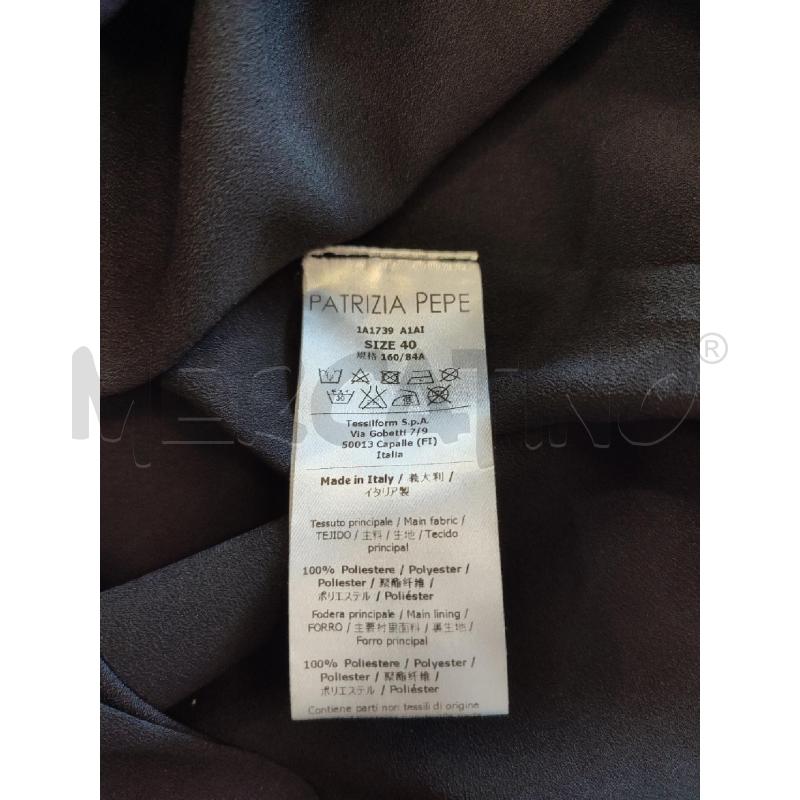 VESTITO DONNA NERO PATRIZIA PEPE STELLINE | Mercatino dell'Usato Roma montemario 4