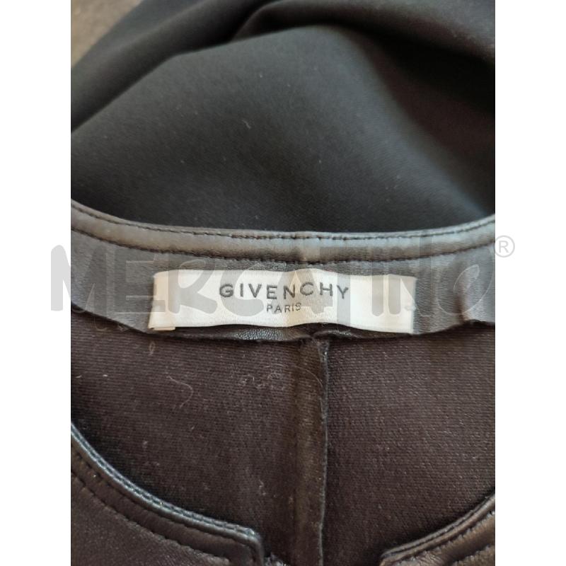 VESTITO DONNA NERO PELLE GIVENCHY PELLE ZIP | Mercatino dell'Usato Roma montemario 2