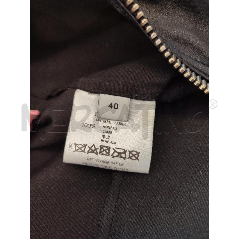 VESTITO DONNA NERO PELLE GIVENCHY PELLE ZIP | Mercatino dell'Usato Roma montemario 3