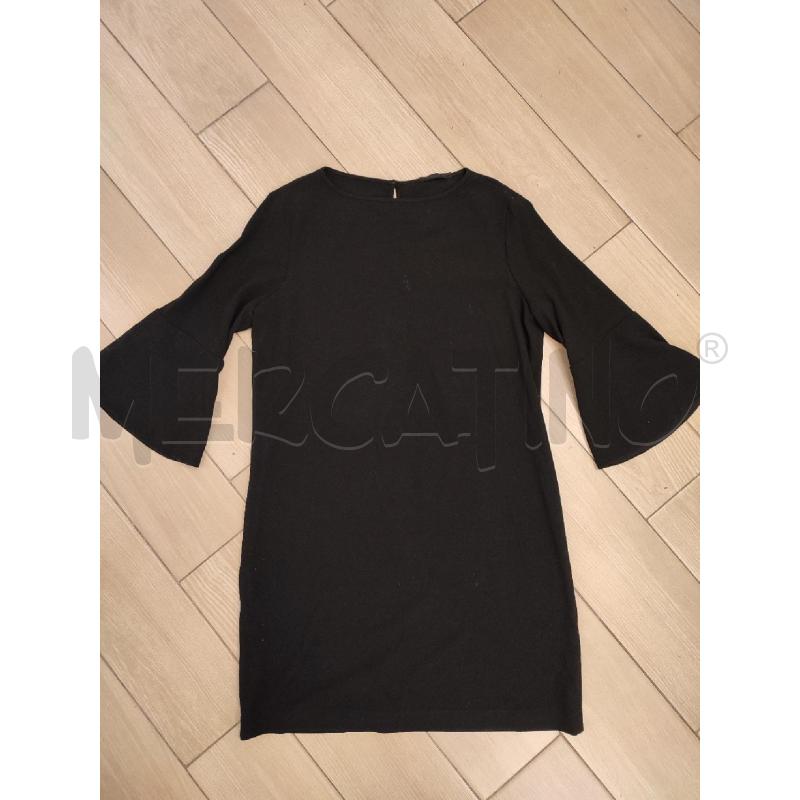 VESTITO DONNA NERO PINKO MANICHEAMPIE | Mercatino dell'Usato Roma montemario 1