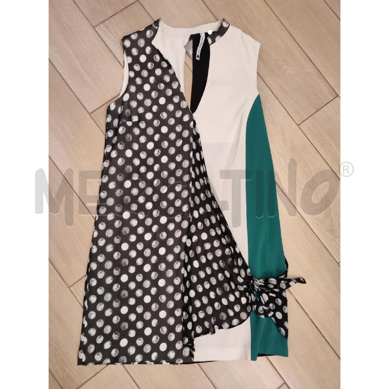 VESTITO DONNA NERO POIS PIANURA STUDIO | Mercatino dell'Usato Roma montemario 1