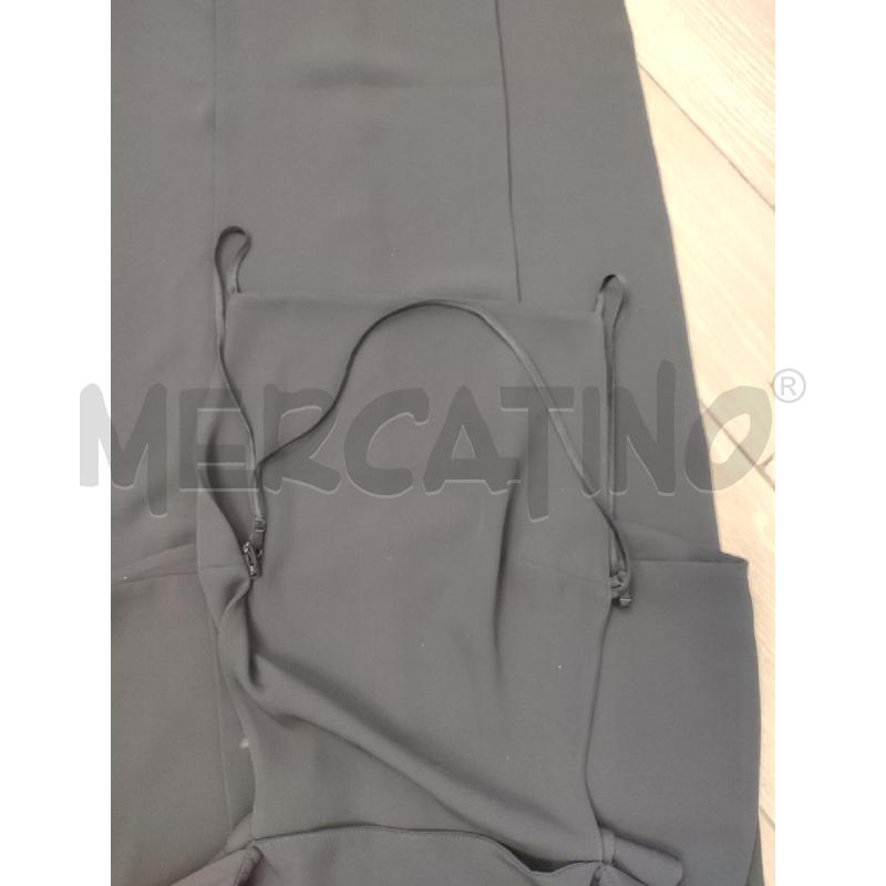 VESTITO DONNA NERO RETROFETE FIOCCHETTI | Mercatino dell'Usato Roma montemario 2