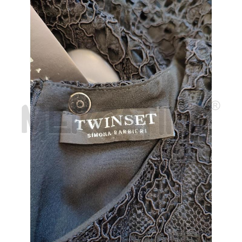 VESTITO DONNA NERO TWINSET TRAFORATO | Mercatino dell'Usato Roma montemario 2