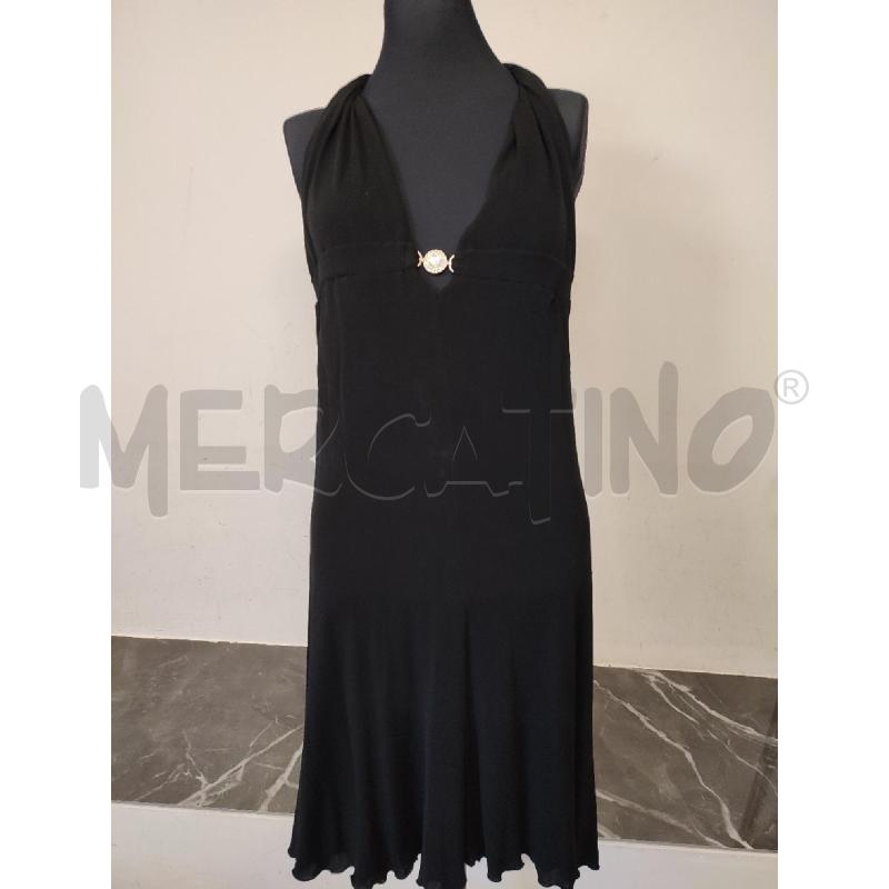 VESTITO DONNA NERO VERSACE | Mercatino dell'Usato Roma montemario 1