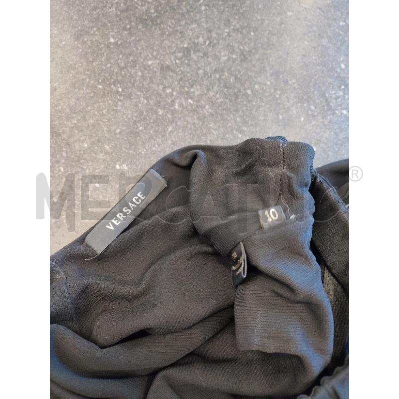 VESTITO DONNA NERO VERSACE | Mercatino dell'Usato Roma montemario 4