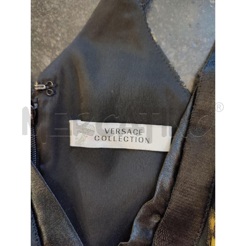 VESTITO DONNA NERO VERSACE COLLECTION | Mercatino dell'Usato Roma montemario 2