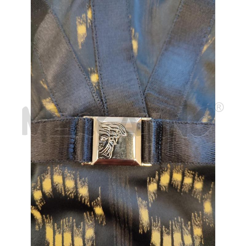 VESTITO DONNA NERO VERSACE COLLECTION | Mercatino dell'Usato Roma montemario 3