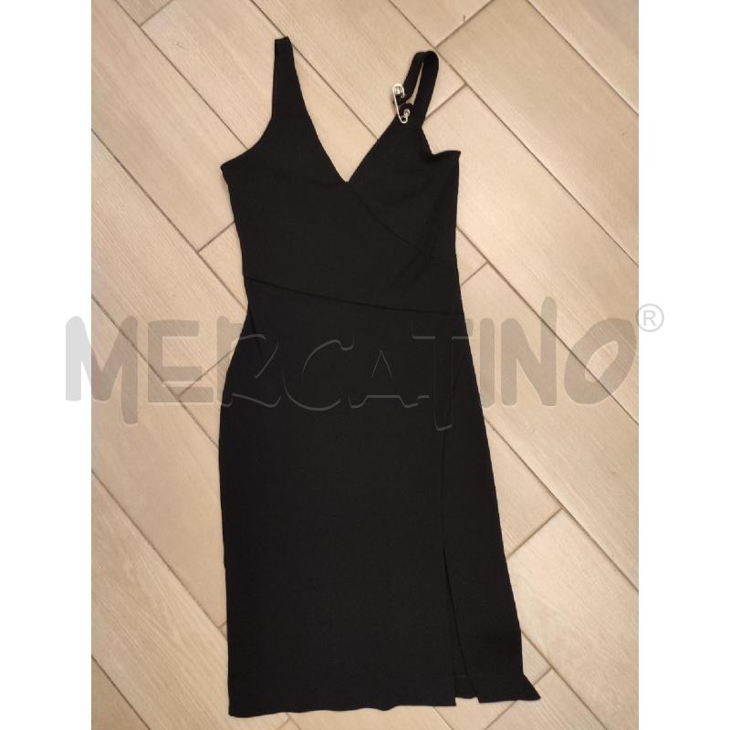 VESTITO DONNA NERO VERSUS TUBINO | Mercatino dell'Usato Roma montemario 1