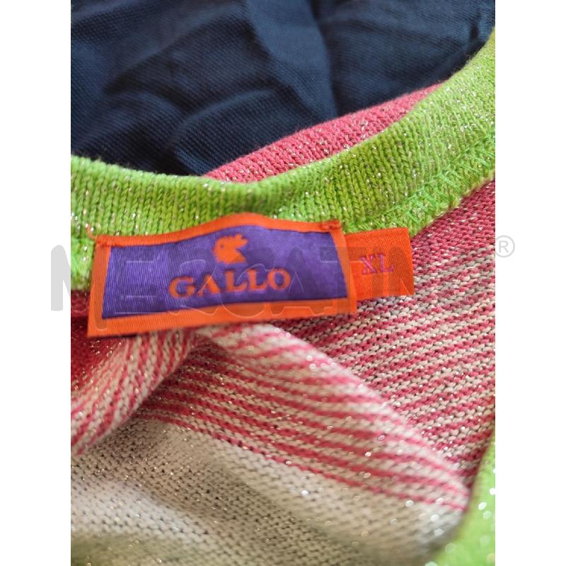 VESTITO DONNA RIGHE COLORATE GALLO | Mercatino dell'Usato Roma montemario 2