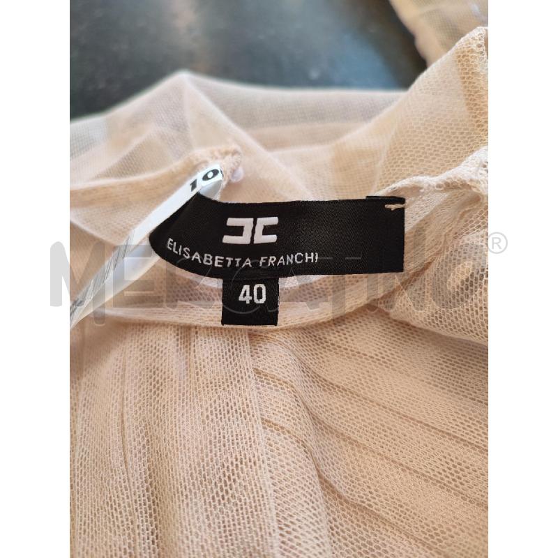 VESTITO DONNA ROSA ELISABETTA FRANCHI SOPRA VELATA | Mercatino dell'Usato Roma montemario 2