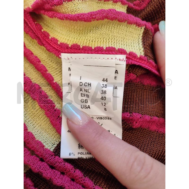VESTITO DONNA ROSA GIALLO MISSONI | Mercatino dell'Usato Roma montemario 3