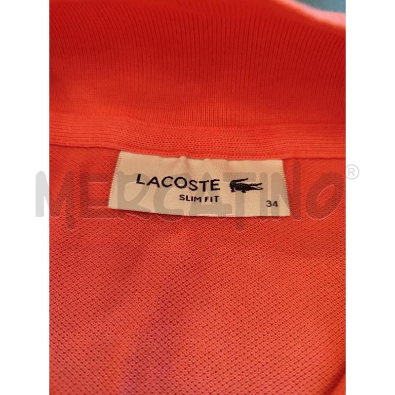 VESTITO DONNA ROSA LACOSTE | Mercatino dell'Usato Roma montemario 3