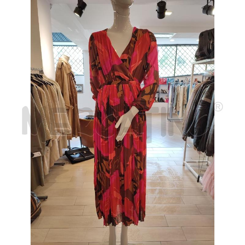 VESTITO DONNA ROSSO FUCSIA SUNCOO | Mercatino dell'Usato Roma montemario 1