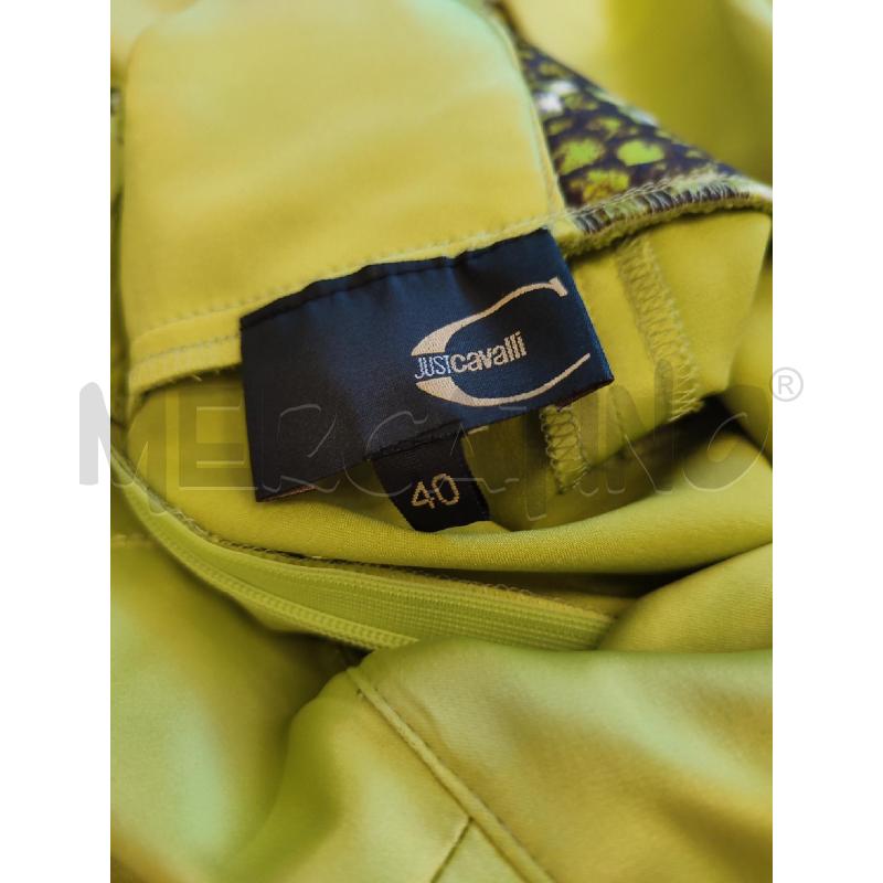 VESTITO DONNA VERDE JUST CAVALLI | Mercatino dell'Usato Roma montemario 2
