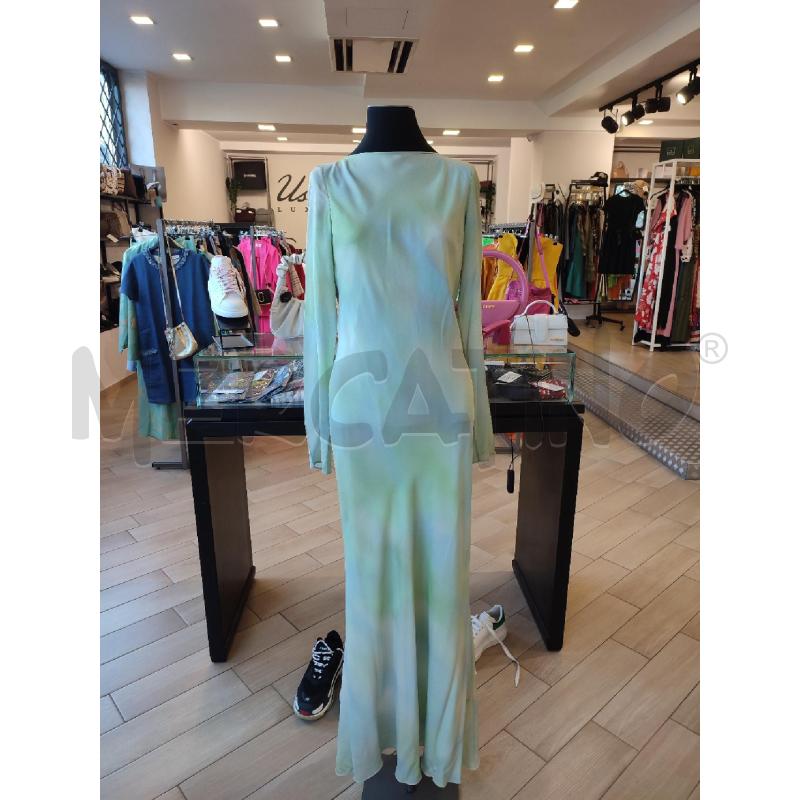 VESTITO DONNA VERDE MVP GUARDAROBE | Mercatino dell'Usato Roma montemario 1