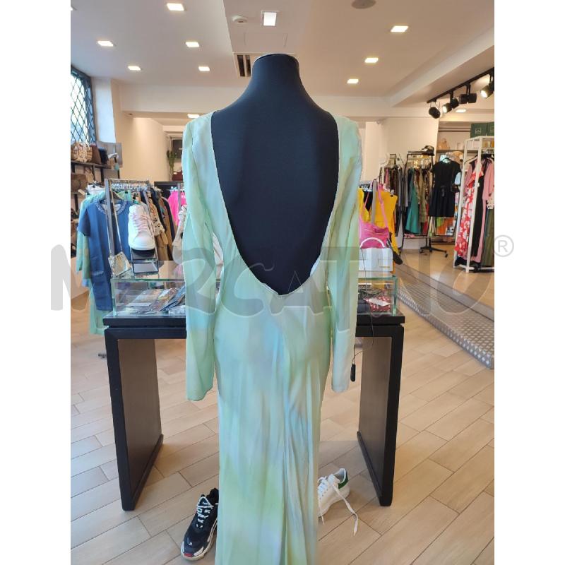 VESTITO DONNA VERDE MVP GUARDAROBE | Mercatino dell'Usato Roma montemario 2