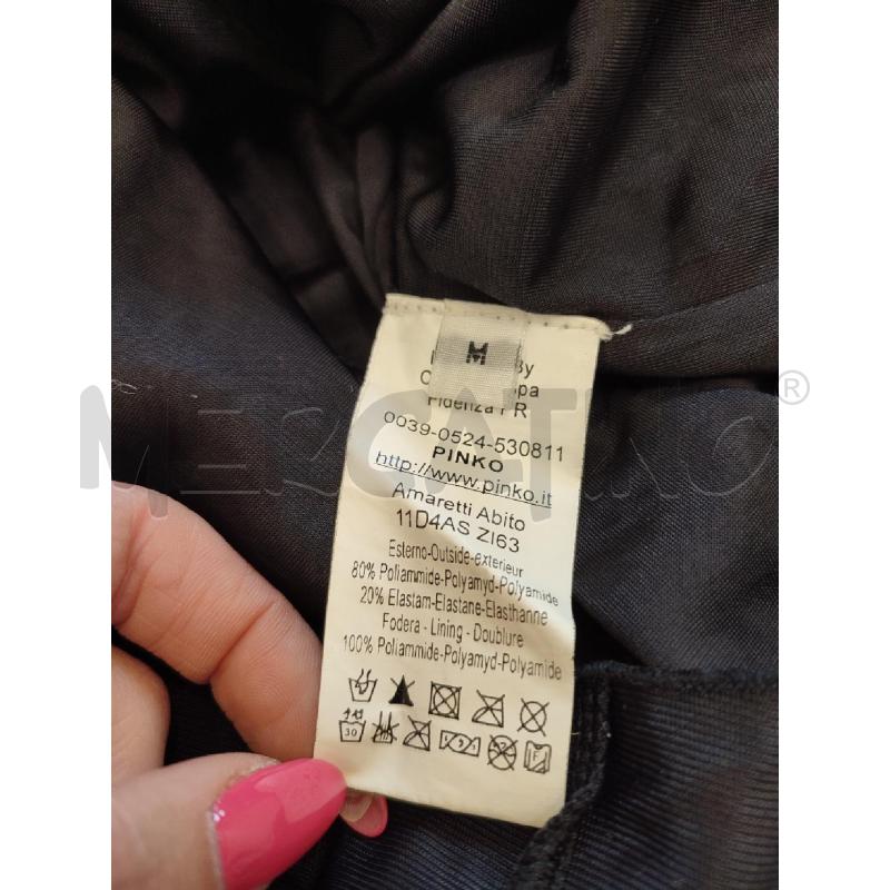 VESTITO DONNA VERDE PINKO PAILLETTES | Mercatino dell'Usato Roma montemario 2