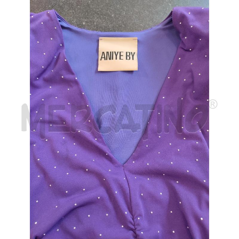 VESTITO DONNA VIOLA ANIYE BY STRASS | Mercatino dell'Usato Roma montemario 2