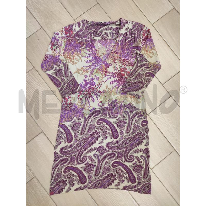 VESTITO DONNA VIOLA ETRO BEIGE | Mercatino dell'Usato Roma montemario 1