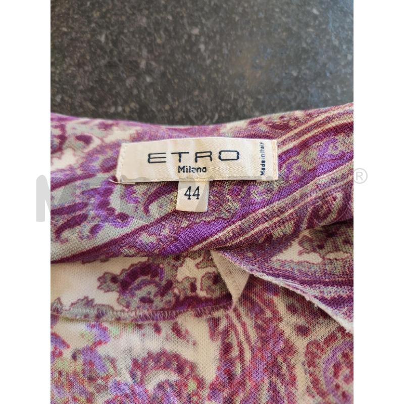 VESTITO DONNA VIOLA ETRO BEIGE | Mercatino dell'Usato Roma montemario 2