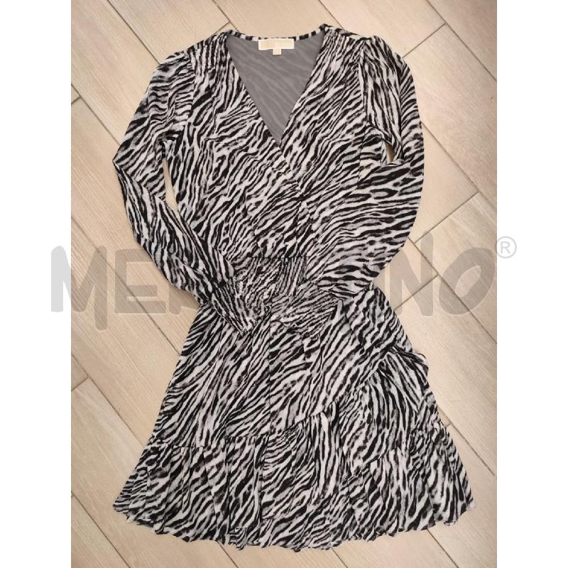 VESTITO DONNA ZEBRATO MICHAEL KORS | Mercatino dell'Usato Roma montemario 1
