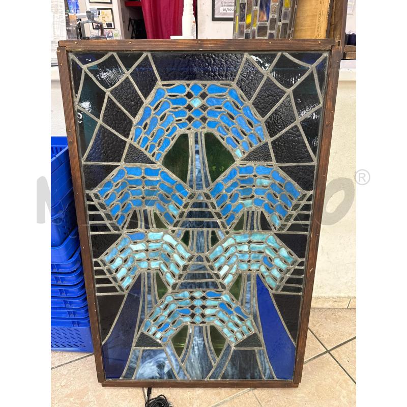 VETRATA VETRO PIOMBATO 82X127 | Mercatino dell'Usato Roma montemario 1
