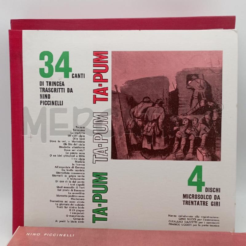 VINILI+LIBRO TA-PUM TA-PUM TA-PUM | Mercatino dell'Usato Roma montemario 3