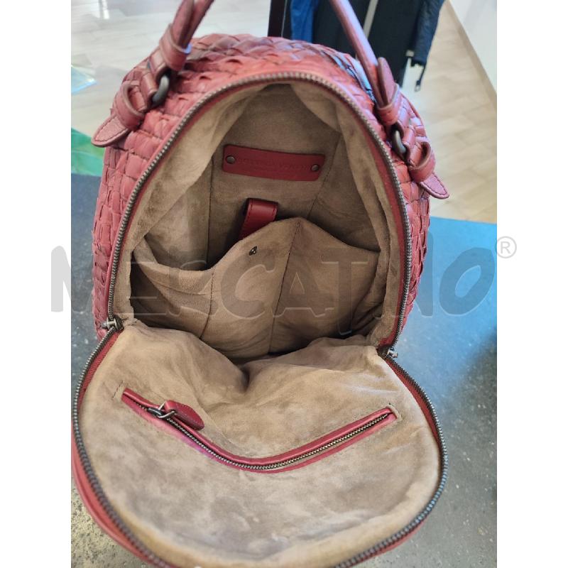 ZAINETTO ROSSO BOTTEGA VENETA B07761763S | Mercatino dell'Usato Roma montemario 3