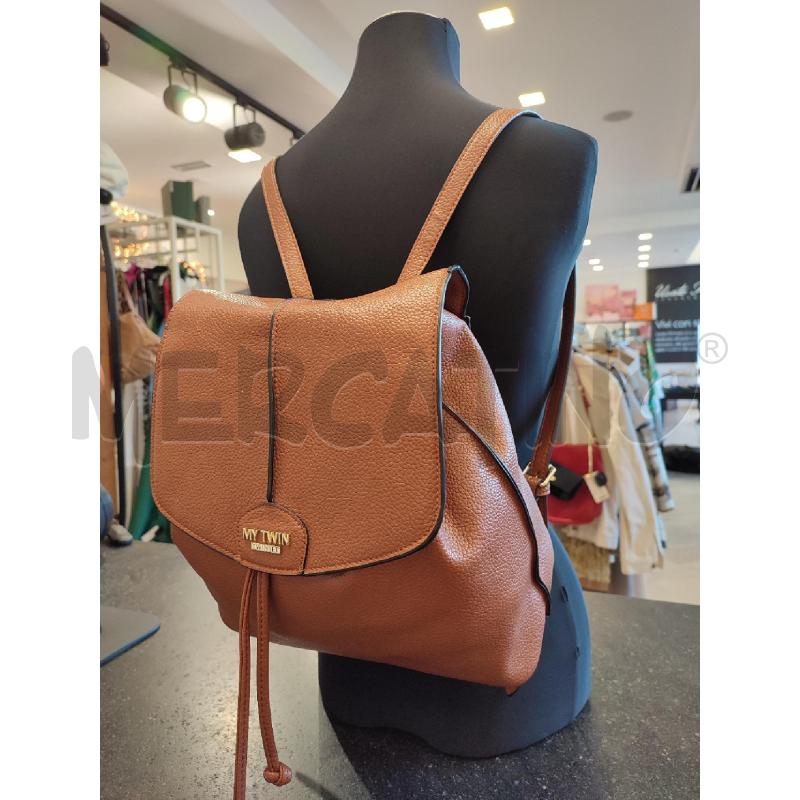 ZAINO DONNA MARRONE MY TWIN TWINSET  | Mercatino dell'Usato Roma montemario 1